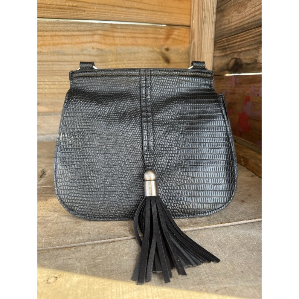 Simply Noelle‎ Handbag Small Purse Black With Tassel